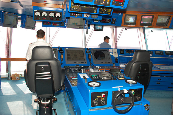 Flight deck.